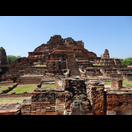 Ruine des großen Prang im Wat Mahathat